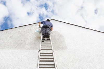Peinture extérieure à Juvigny — façades et ravalement